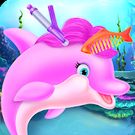 Скачать русскую Cute Dolphin Caring and Dressup на Андроид бесплатно по прямой ссылке на apk