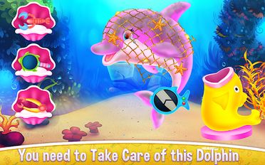 Скачать русскую Cute Dolphin Caring and Dressup на Андроид бесплатно по прямой ссылке на apk