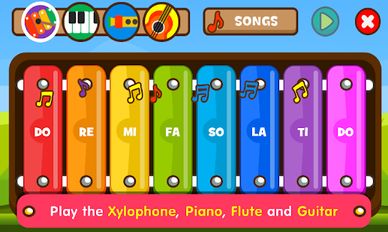 Скачать русскую Учить музыку и песни - ксилофон на Андроид бесплатно по ссылке на apk