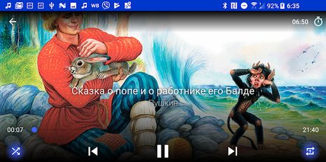 Скачать русскую Аудиосказки Пушкина на Андроид бесплатно прямая ссылка на apk
