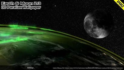   Earth & Moon in HD Gyro 3D PRO Parallax Wallpaper        apk