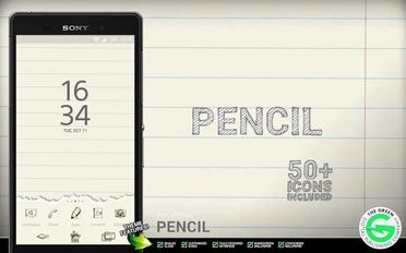 Скачать полную Pencil for Xperia™ на Андроид бесплатно по ссылке на файл apk